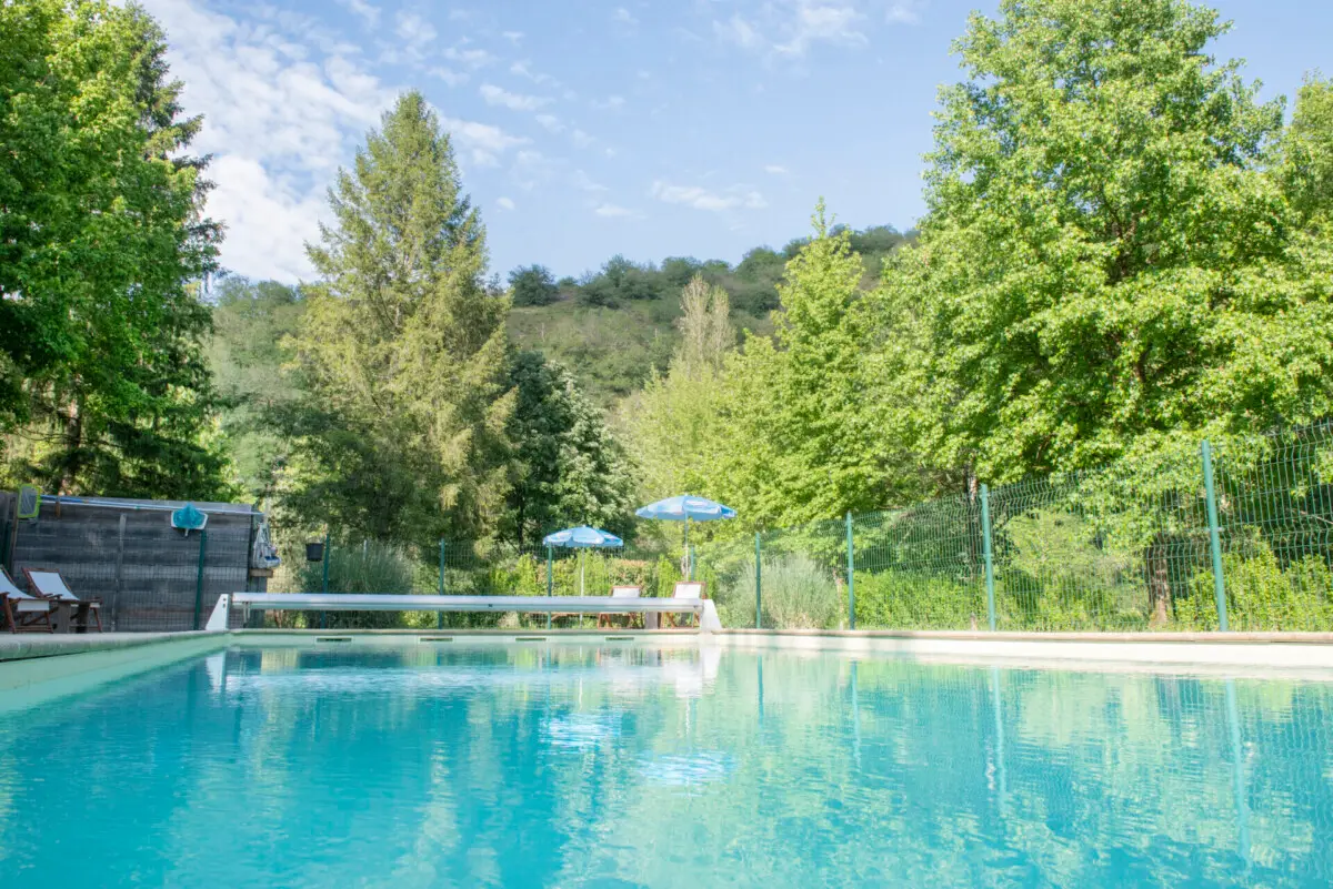Zwembad van camping Pittoresque