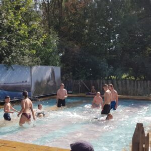 Zwembad van Camping Elbeling