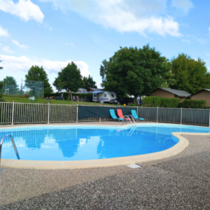 Zwembad van Camping du Lac.